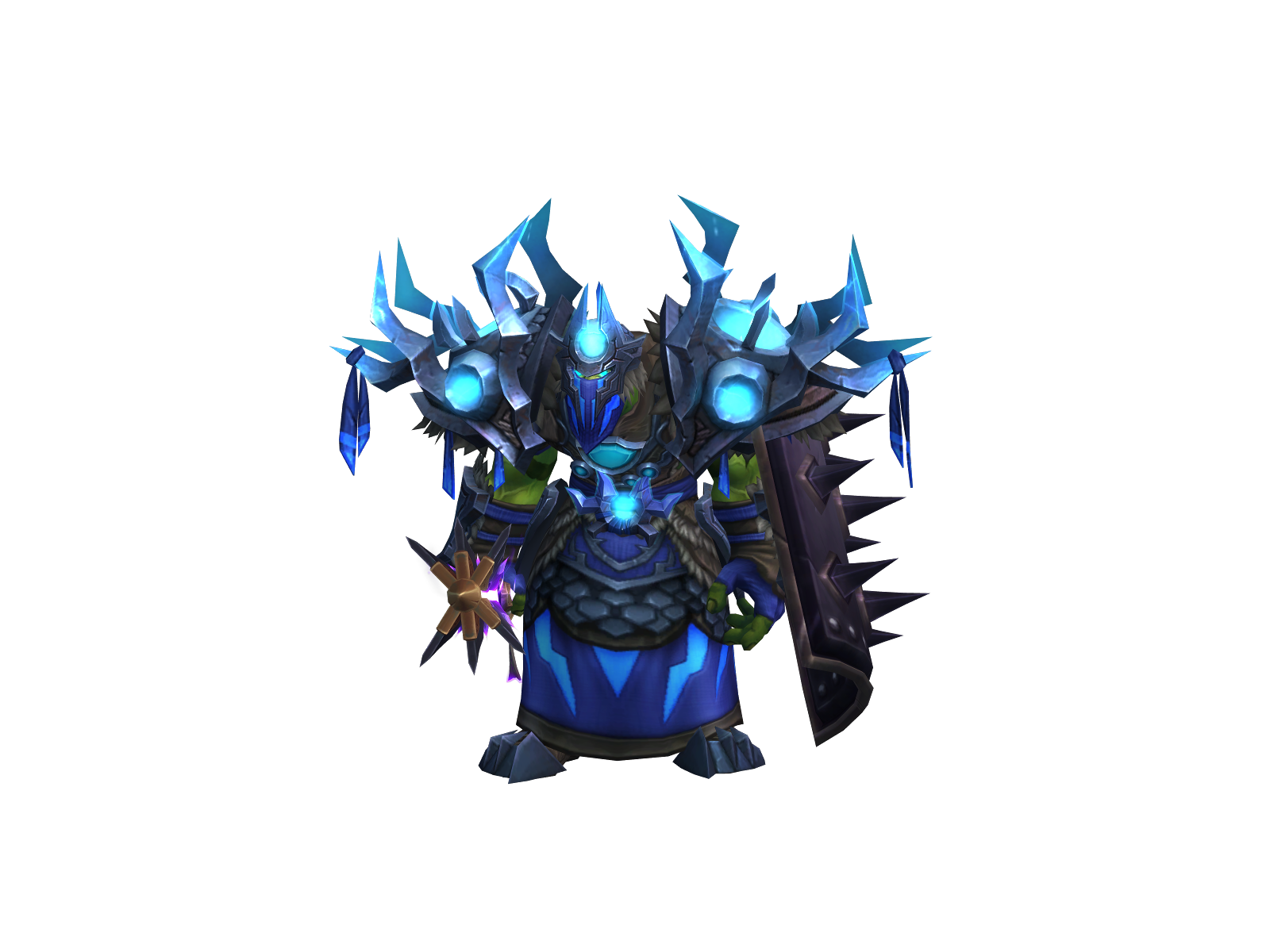 Stormasha 3D character render