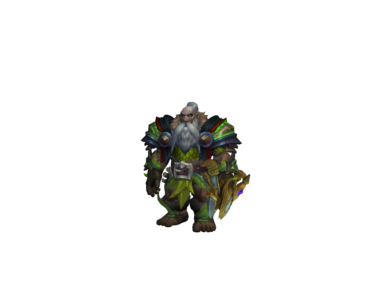 Makgoram 3D character render