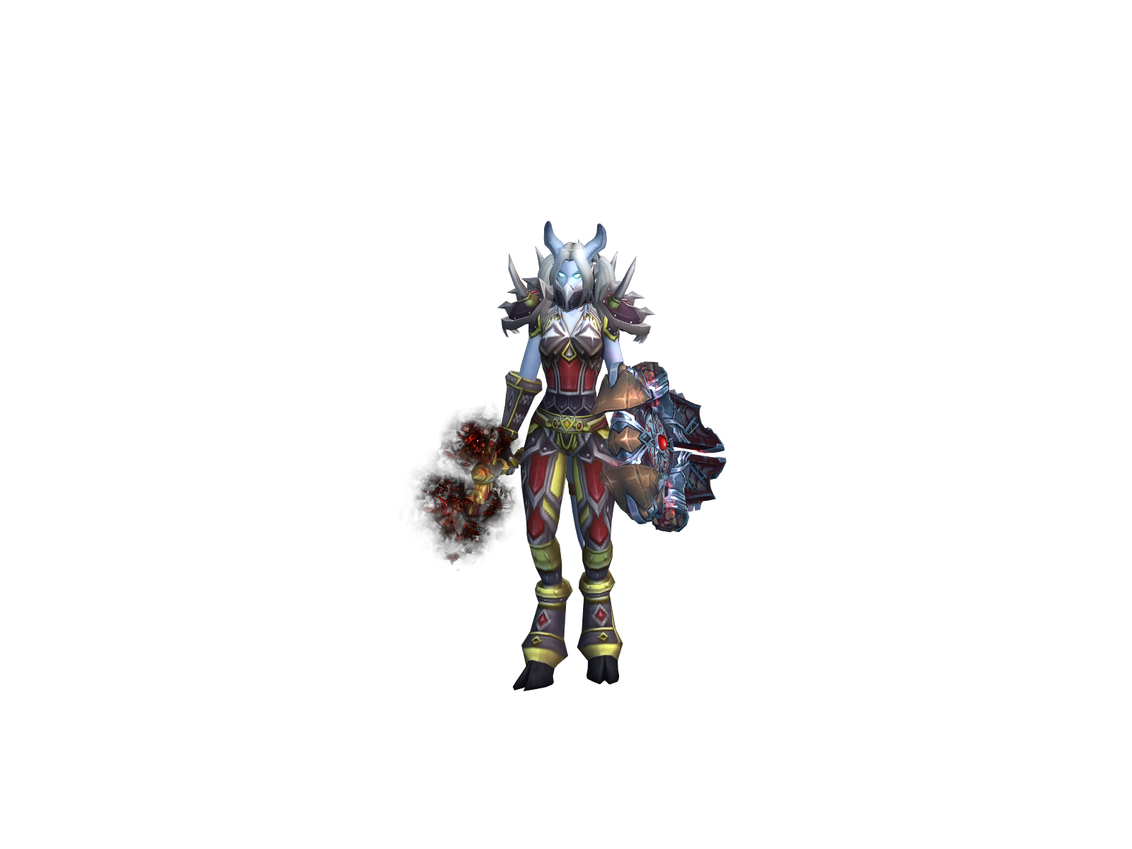 Misspoopin 3D character render