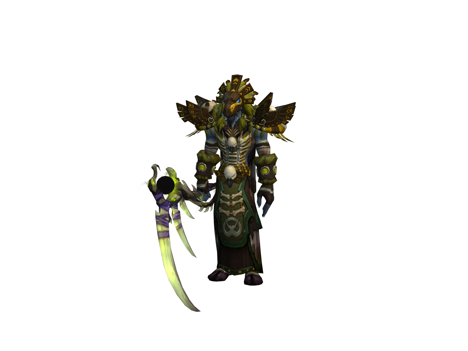 Cynkin 3D character render