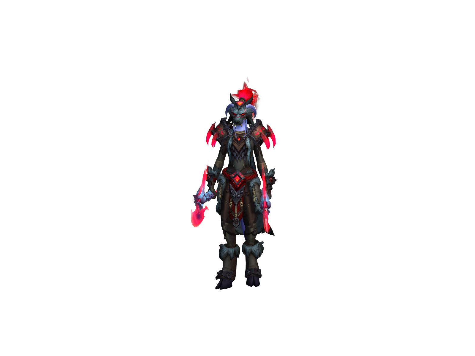 Darkwtr 3D character render