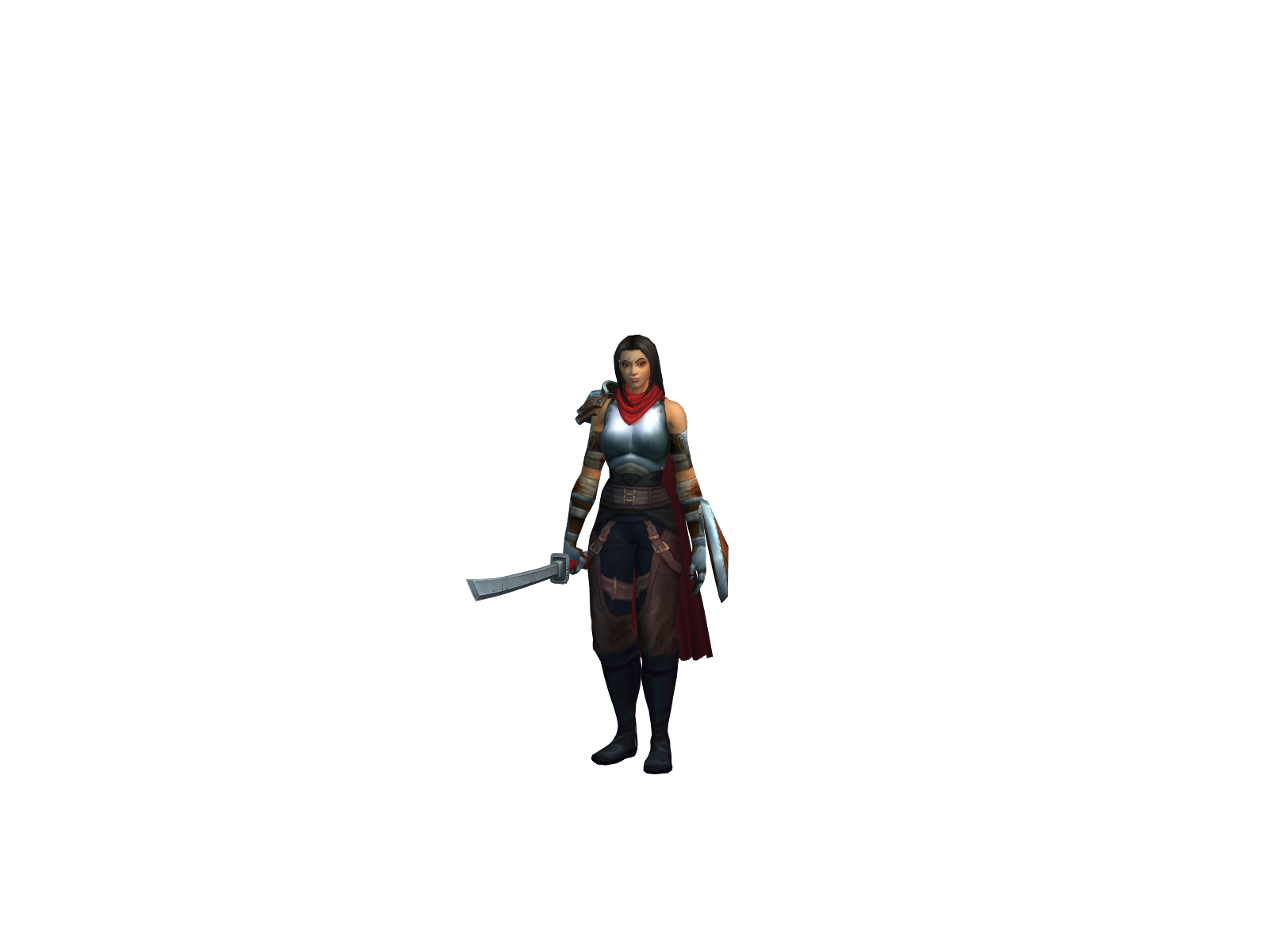 Leosi 3D character render
