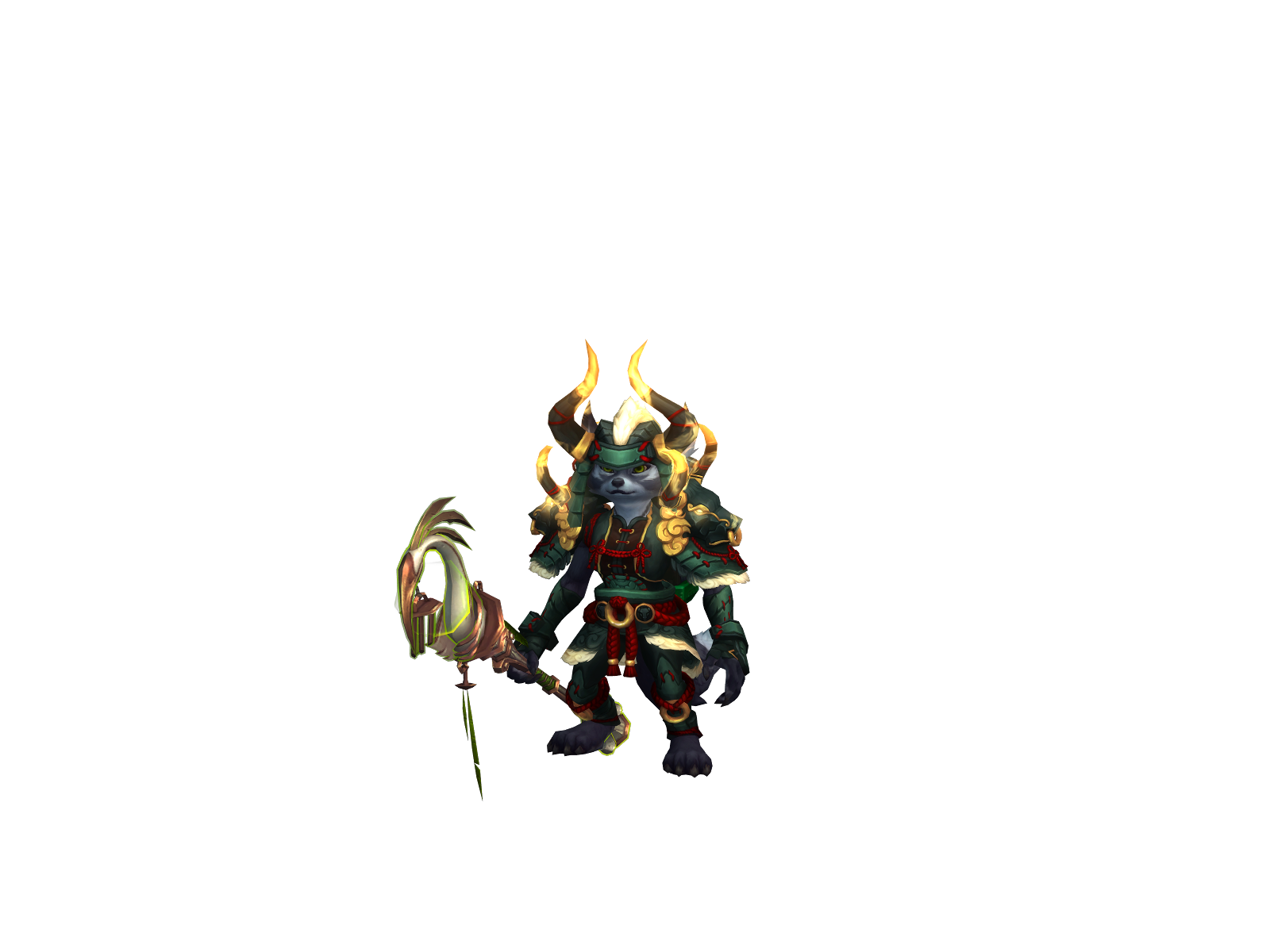 Sackpuncher 3D character render