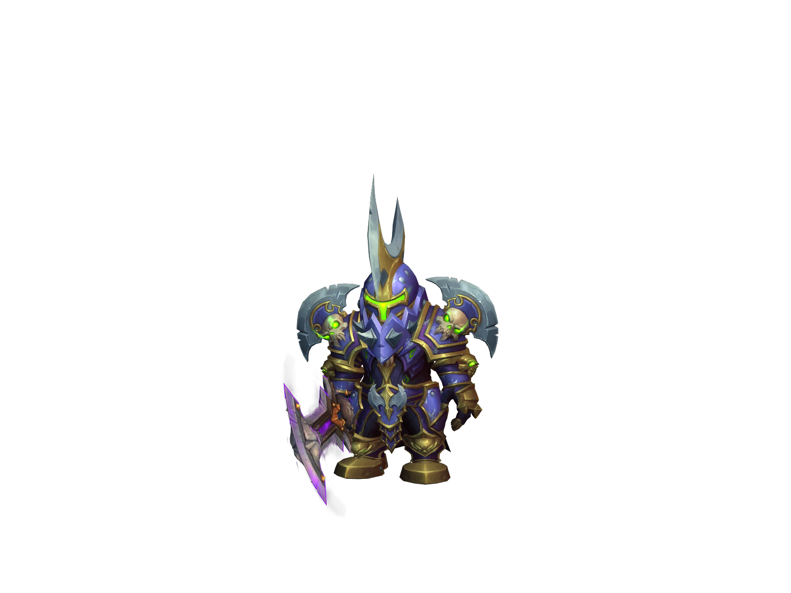 Wreckross 3D character render