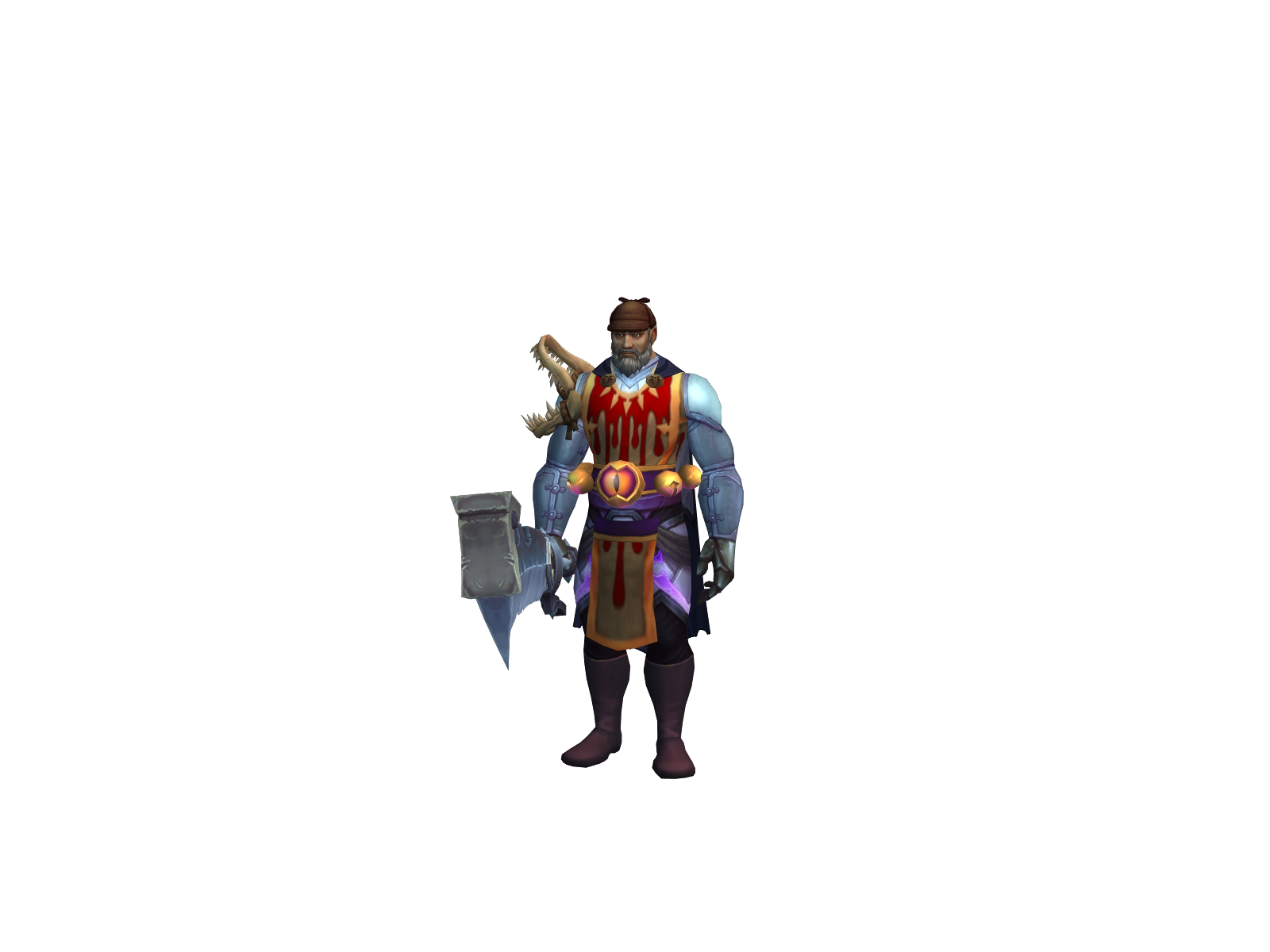 Kurp 3D character render