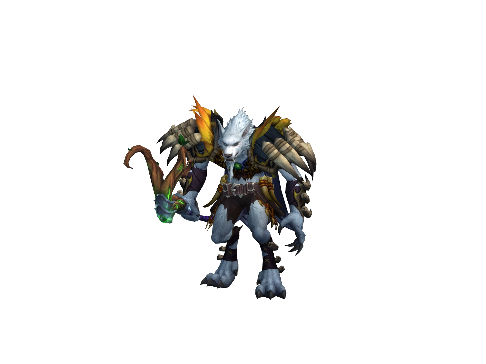 Techneck 3D character render