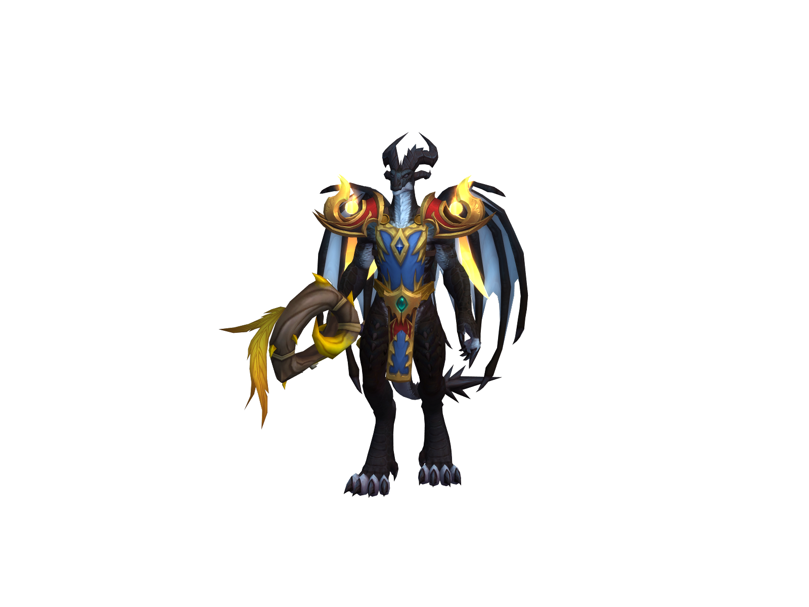 Drakonie 3D character render