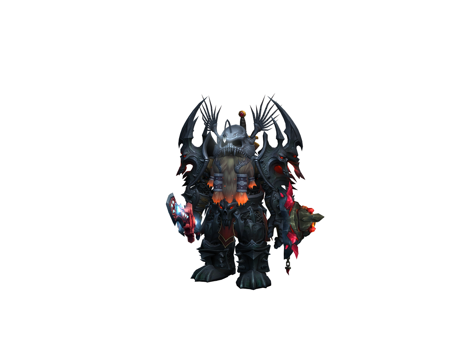 Fiveskinn 3D character render