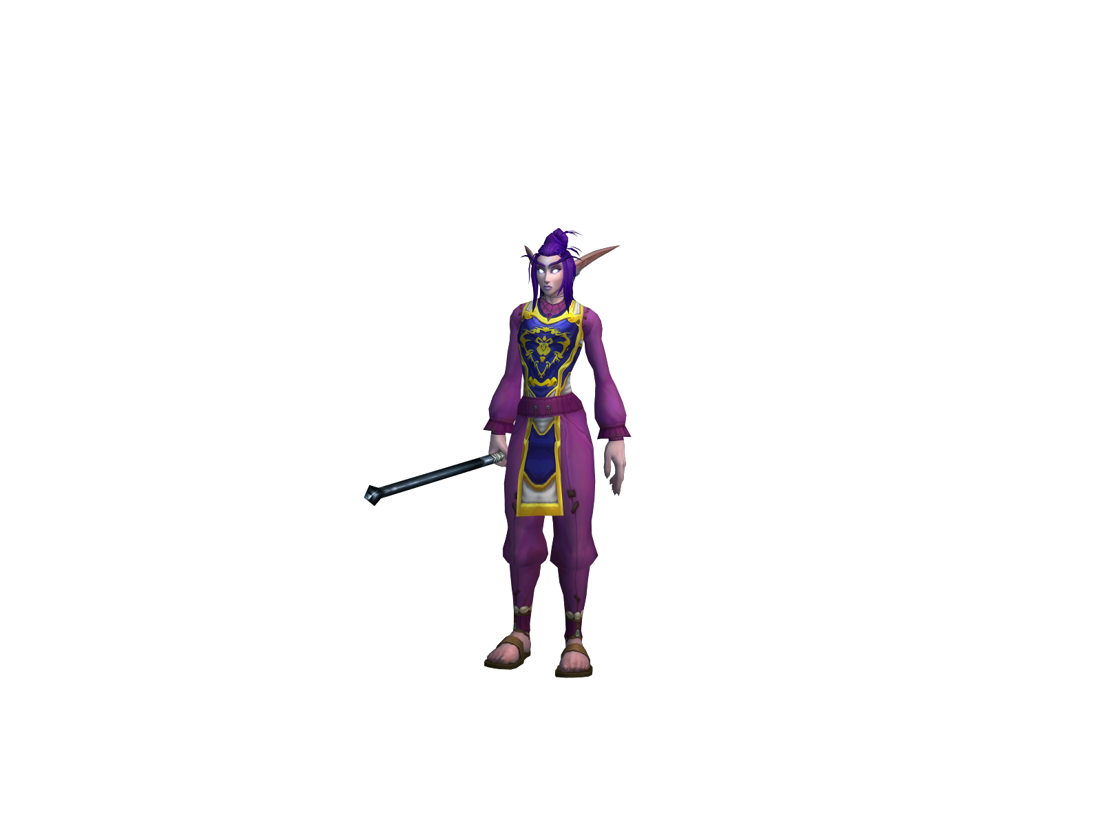 Traiste 3D character render