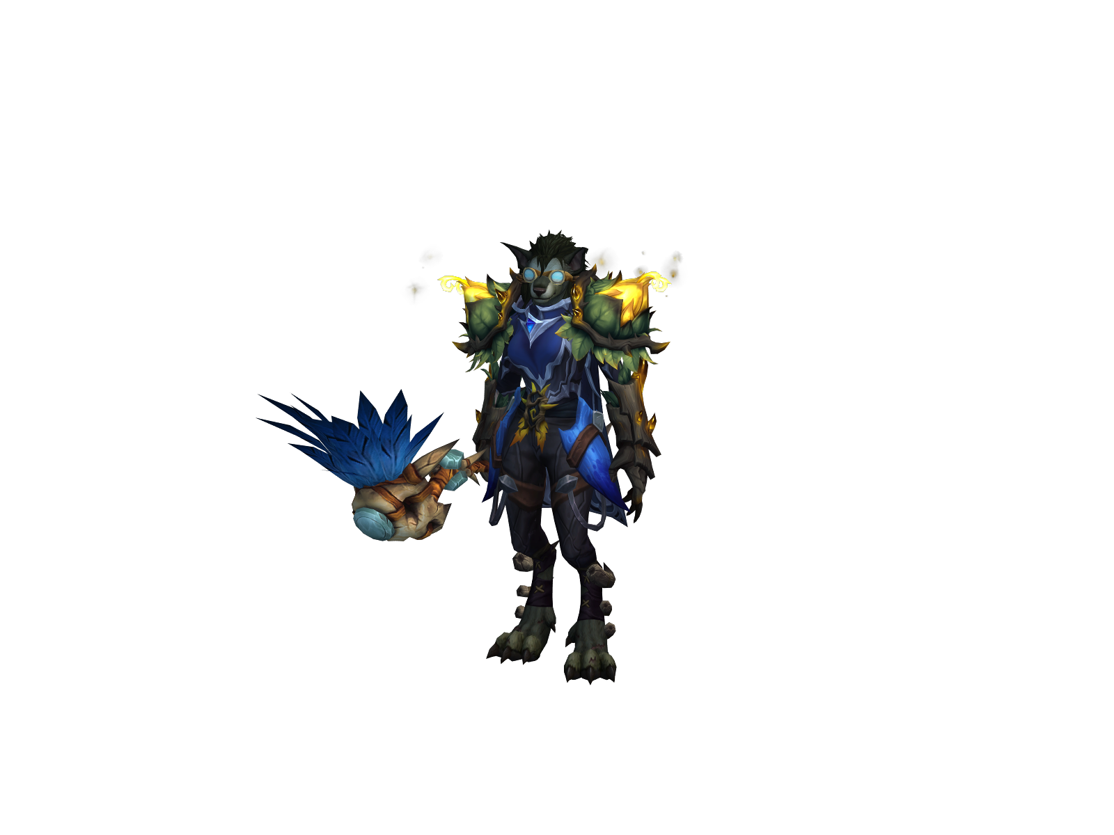 Rawruwugodx 3D character render