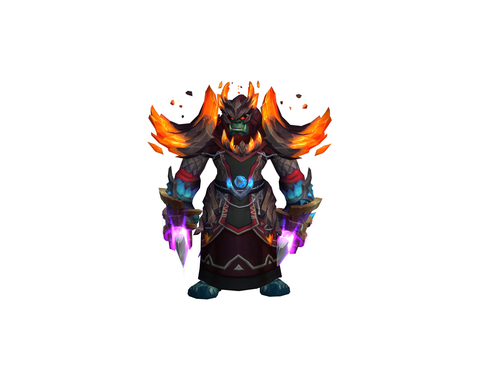 Füjïn 3D character render
