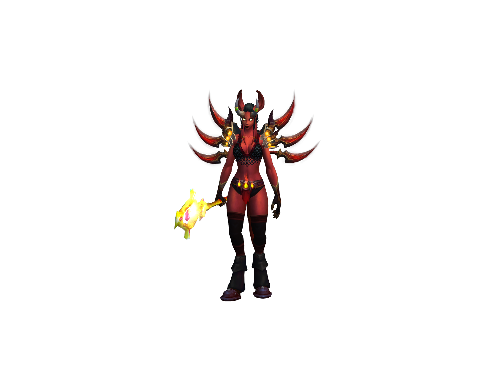 Qüeen 3D character render