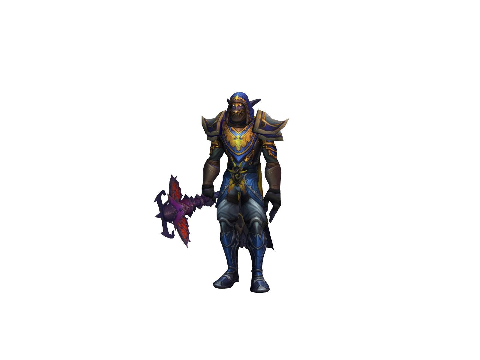 Zanomist 3D character render