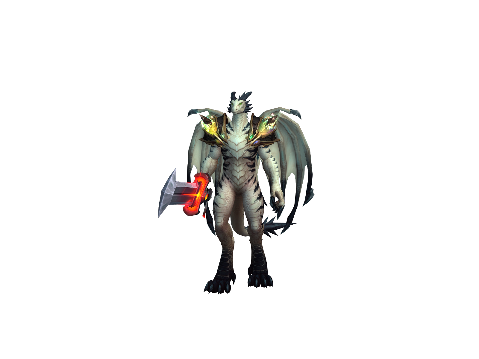 Skiiavii 3D character render