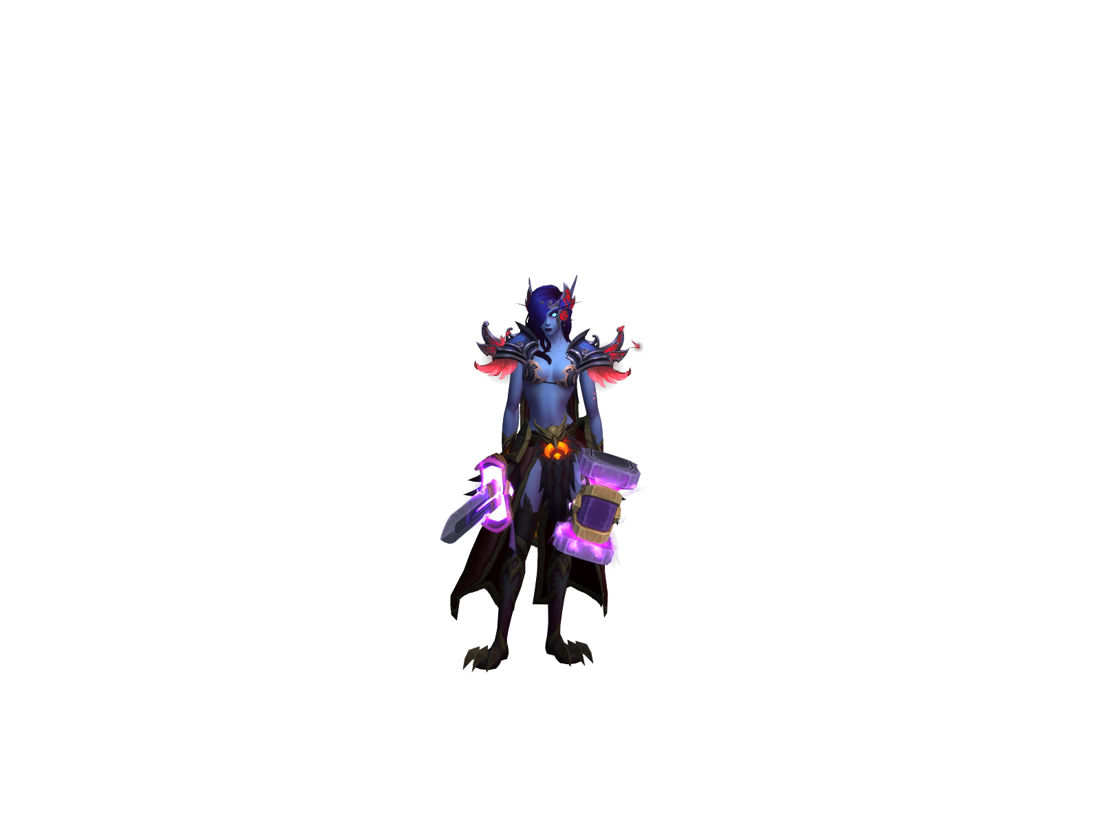 Descordia 3D character render