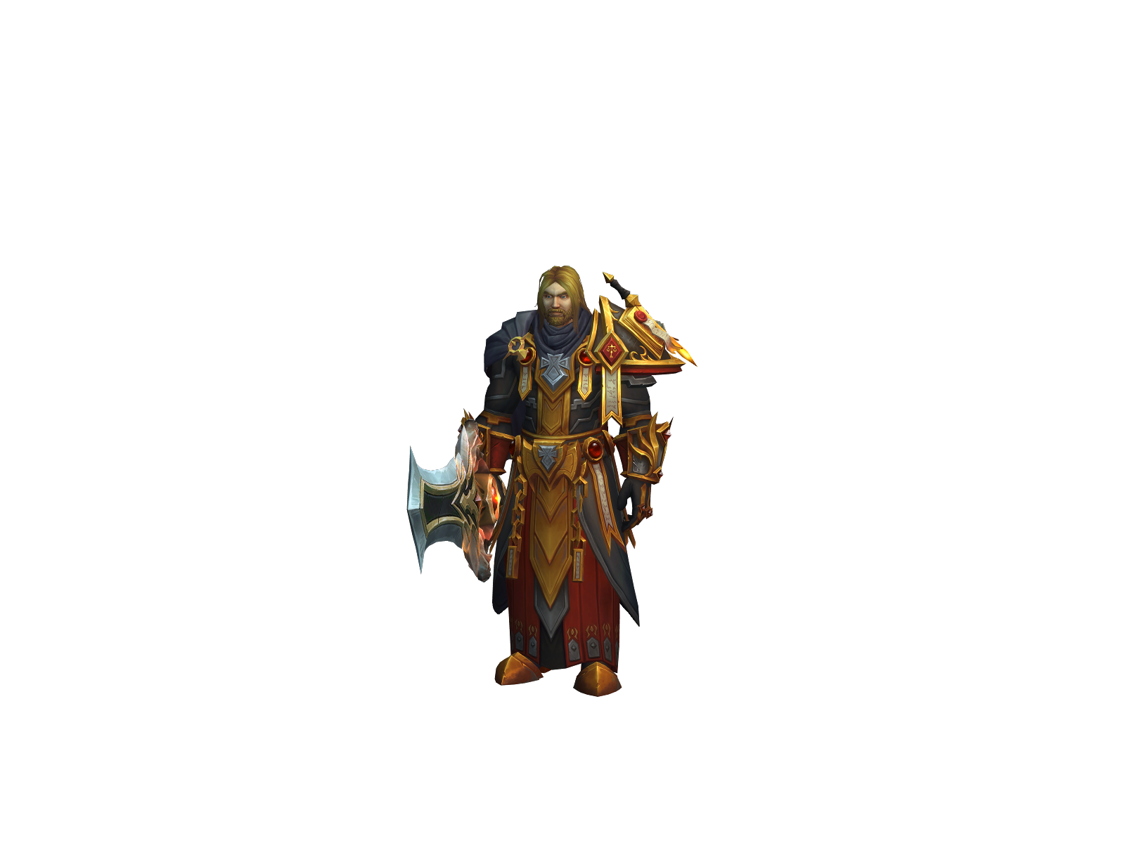 Boptism 3D character render