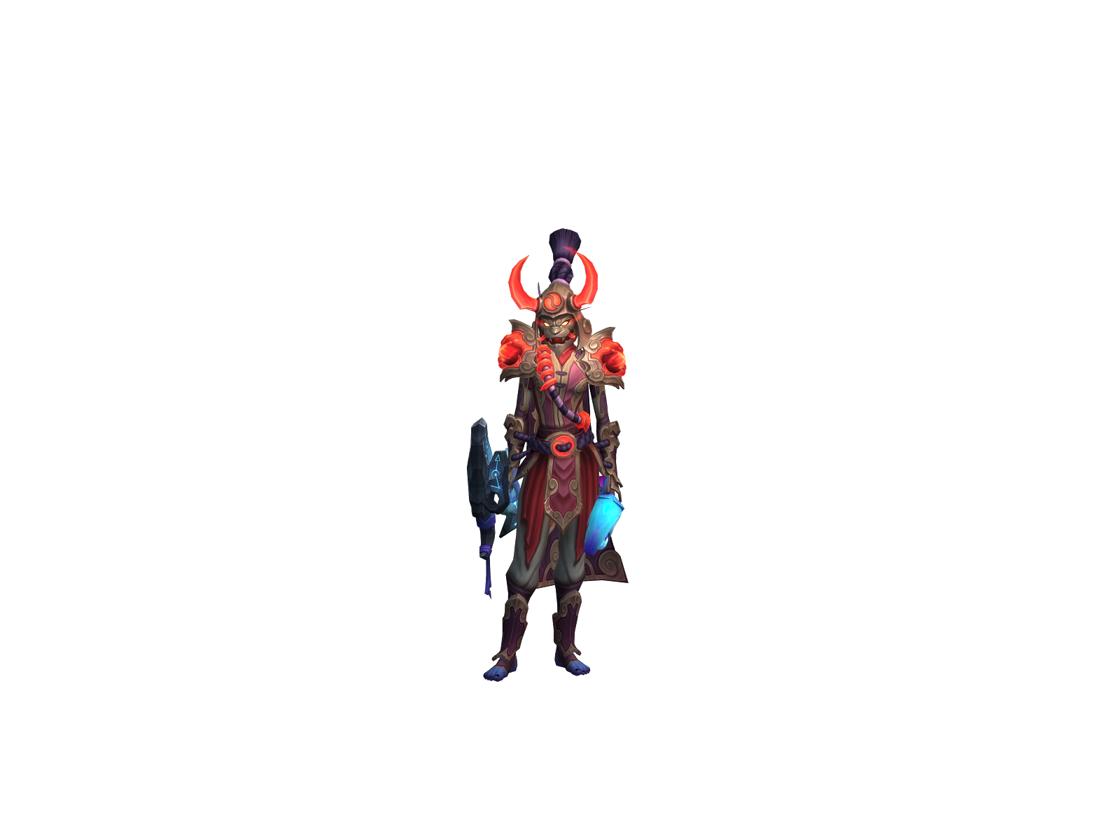 Mîstify 3D character render