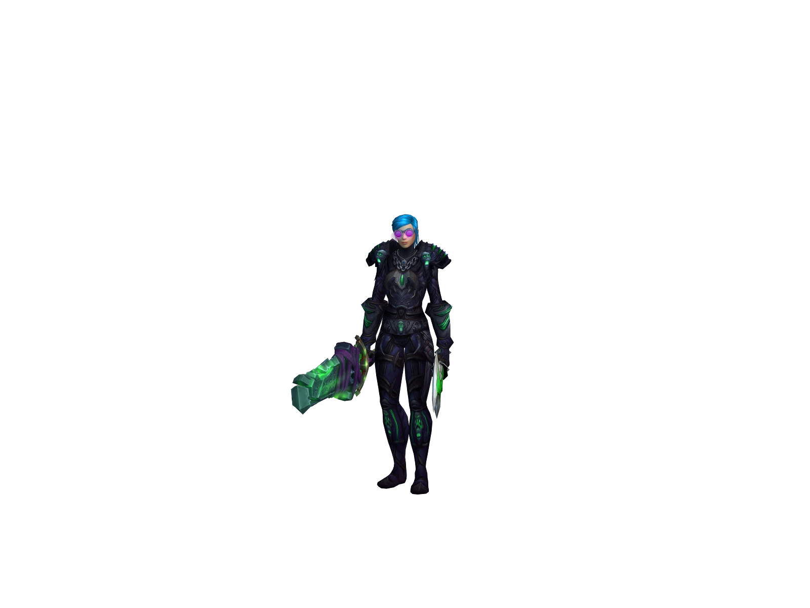 Boohooty 3D character render