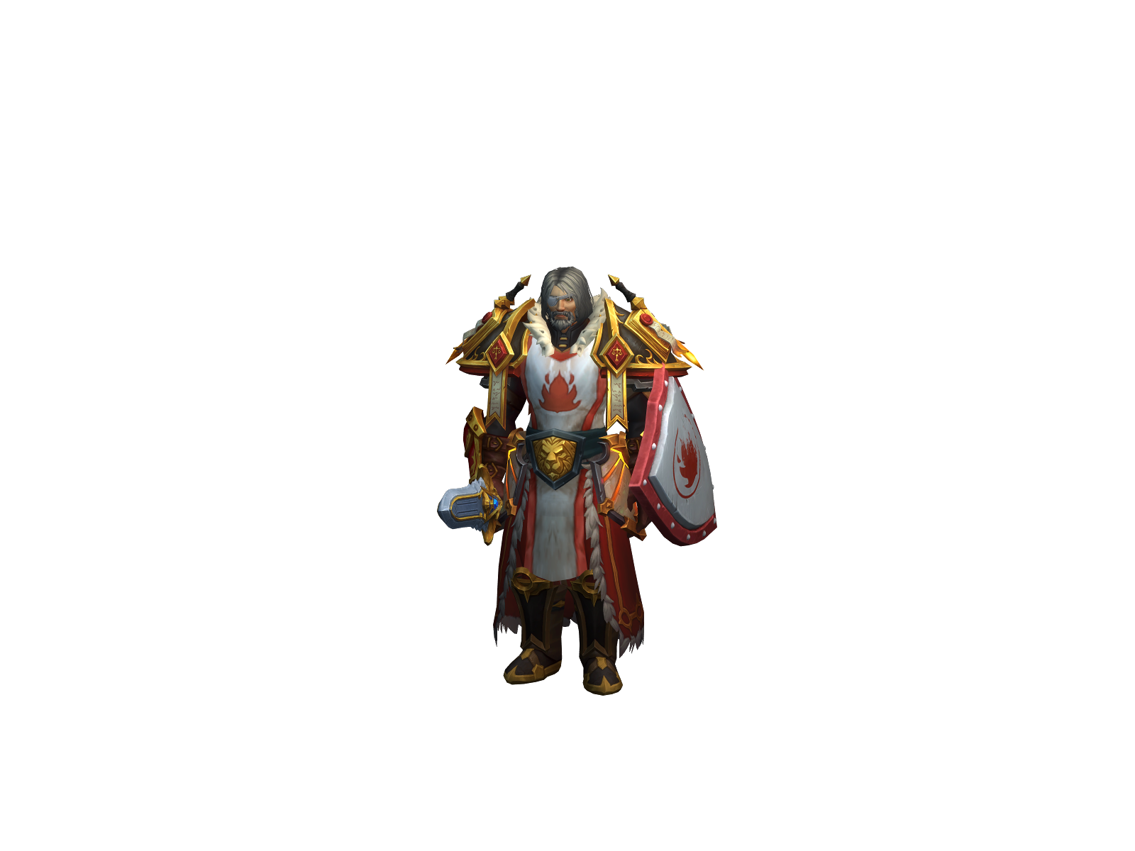 Lonmychest 3D character render