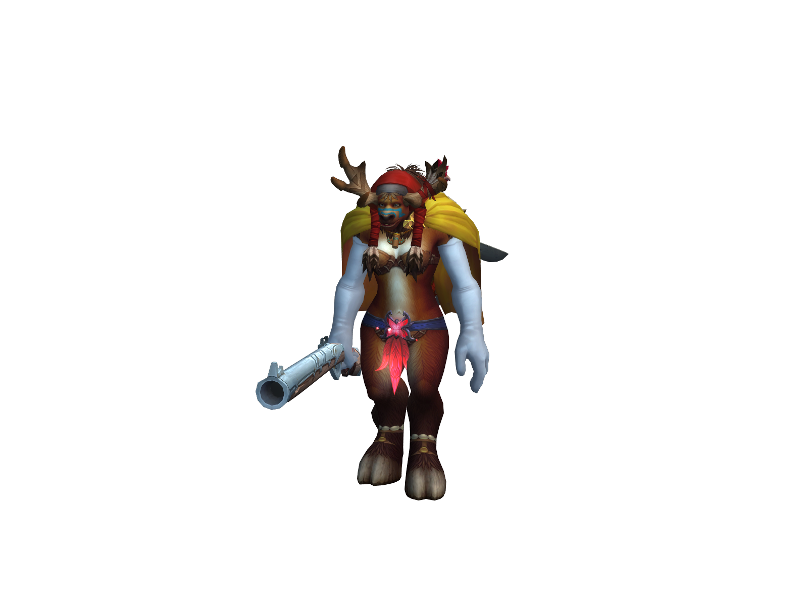 Shootonface 3D character render