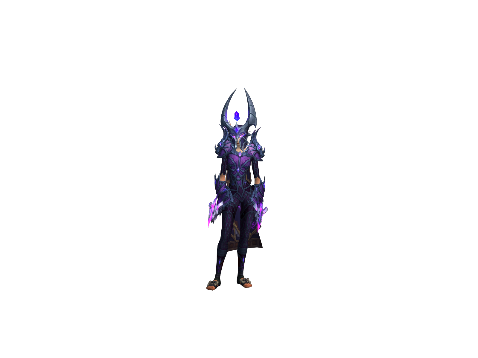 Sukecleave 3D character render