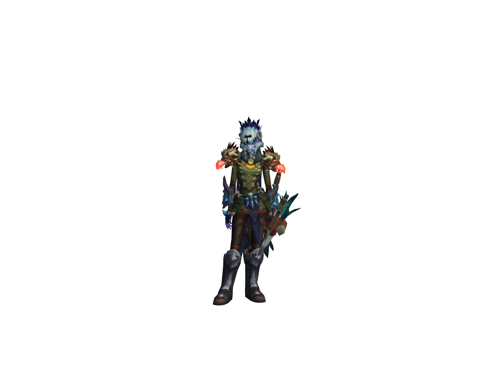 Rhysnne 3D character render