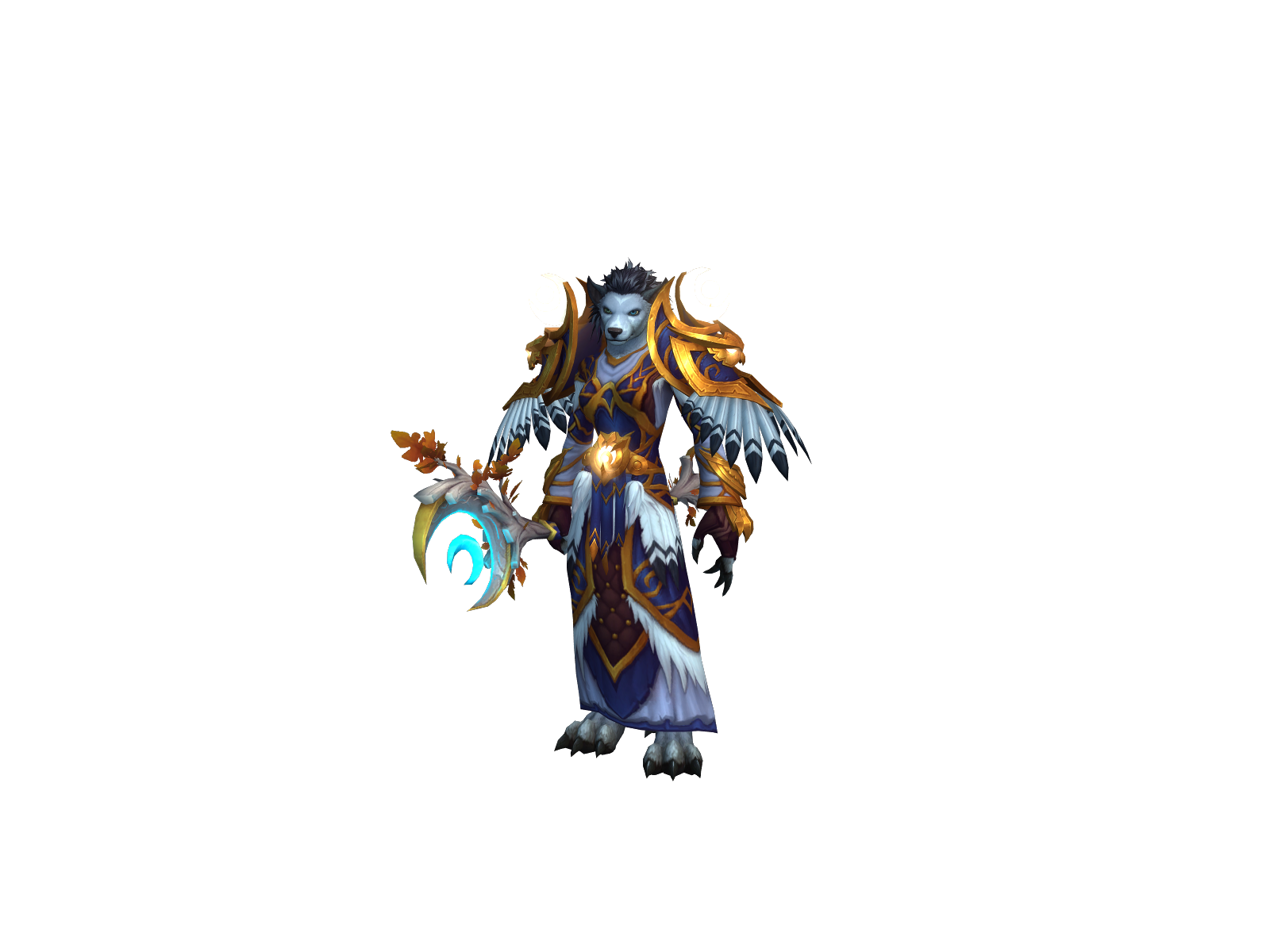 Yurô 3D character render
