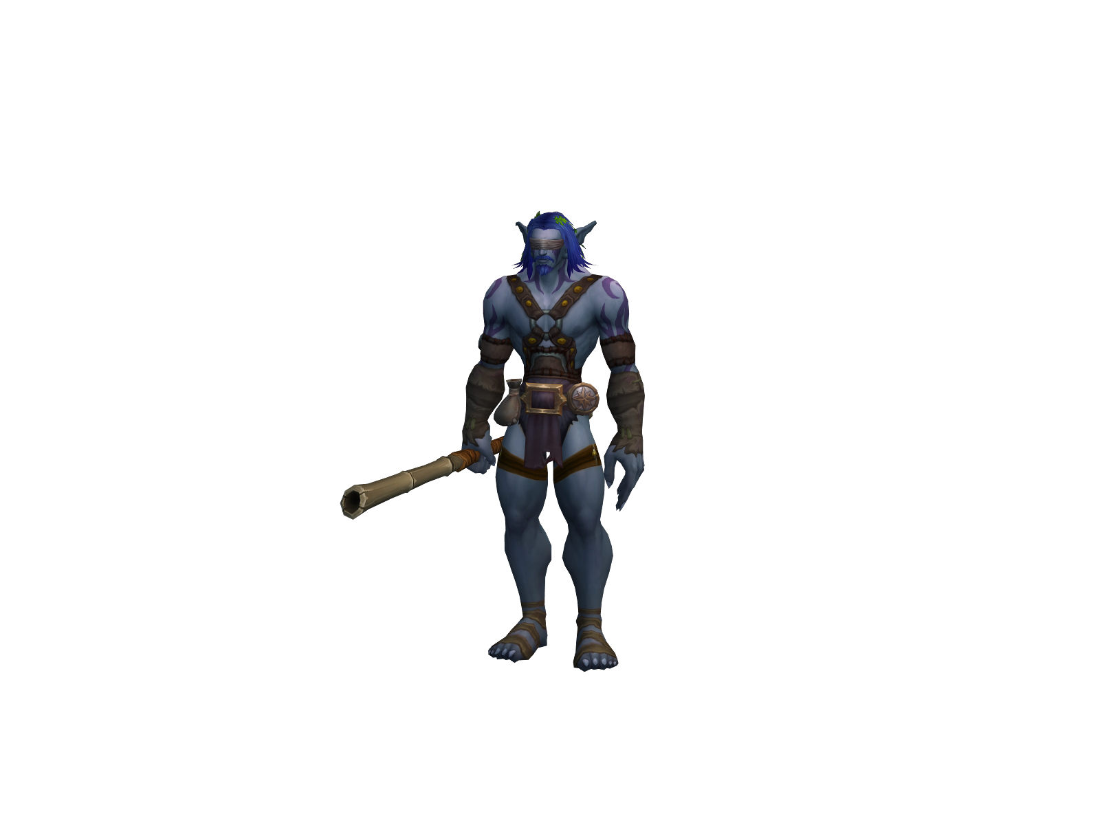 Toketree 3D character render
