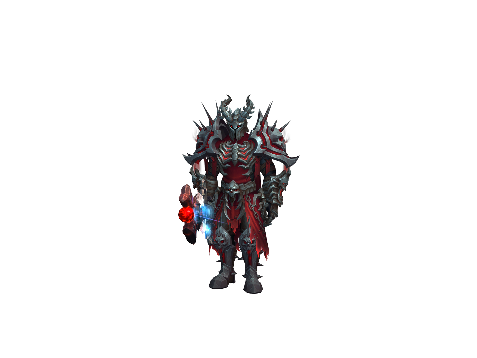 Necrocuck 3D character render