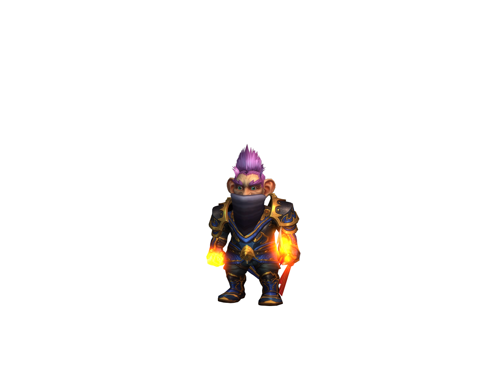 Hüb 3D character render