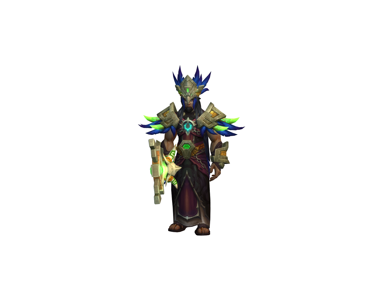 Zeromech 3D character render
