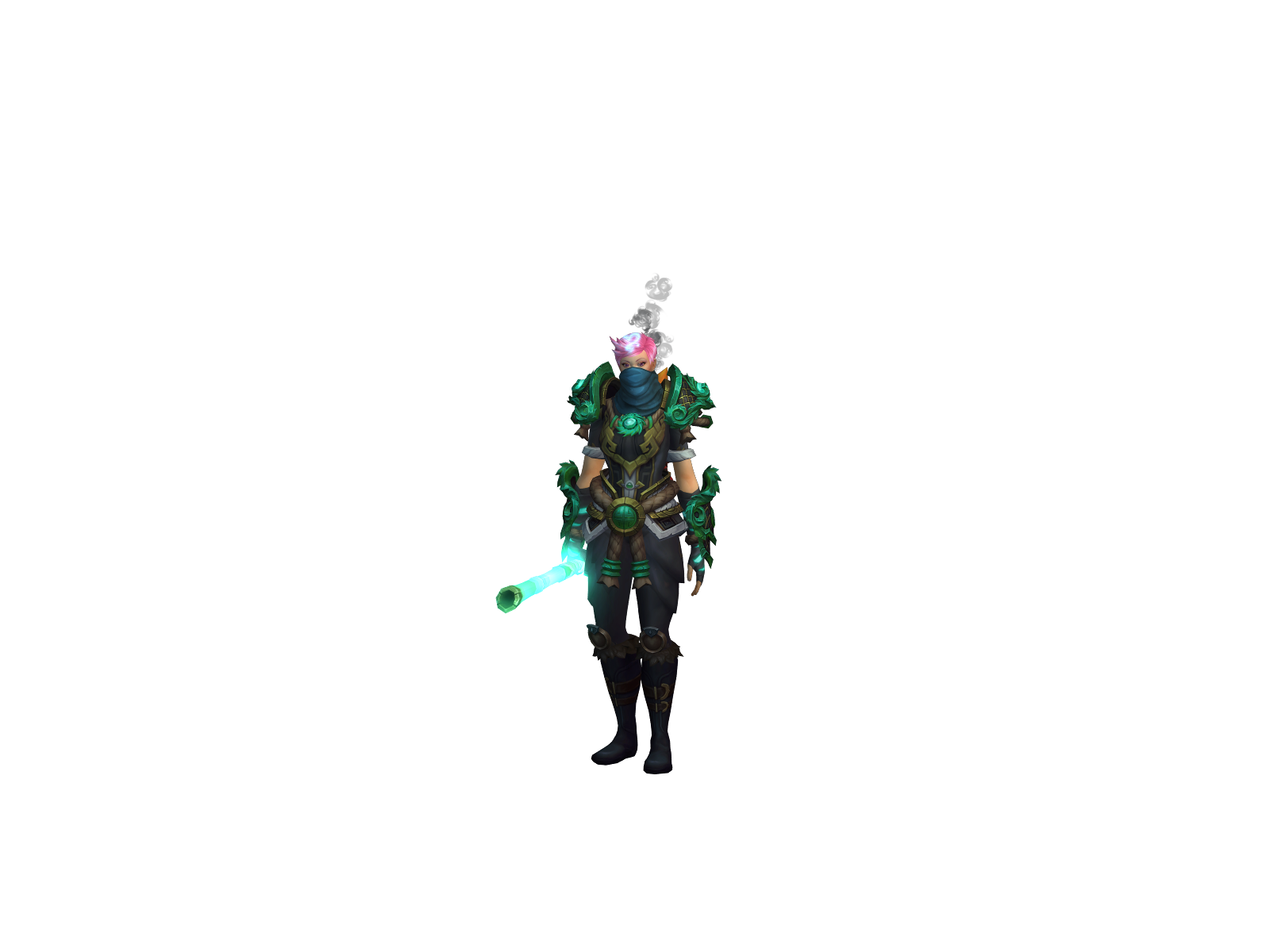 Morhgiana 3D character render