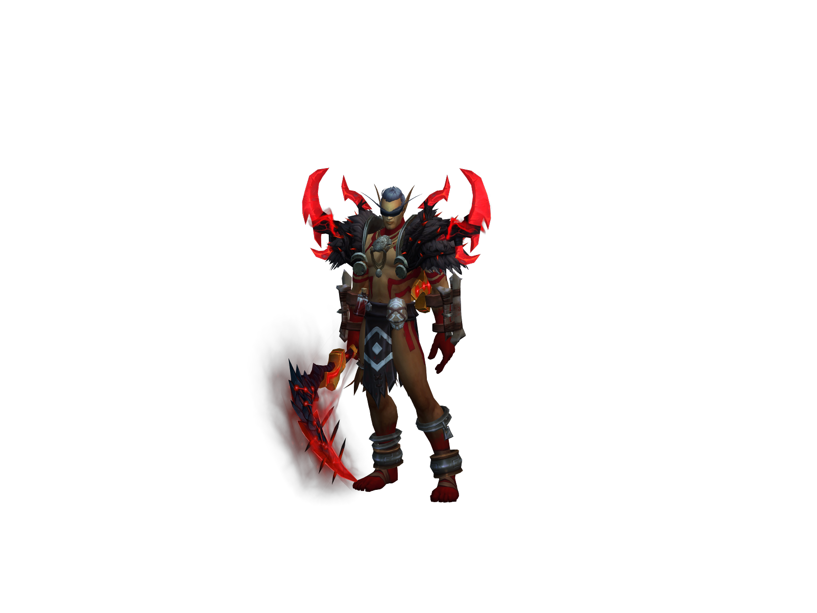 Merzer 3D character render