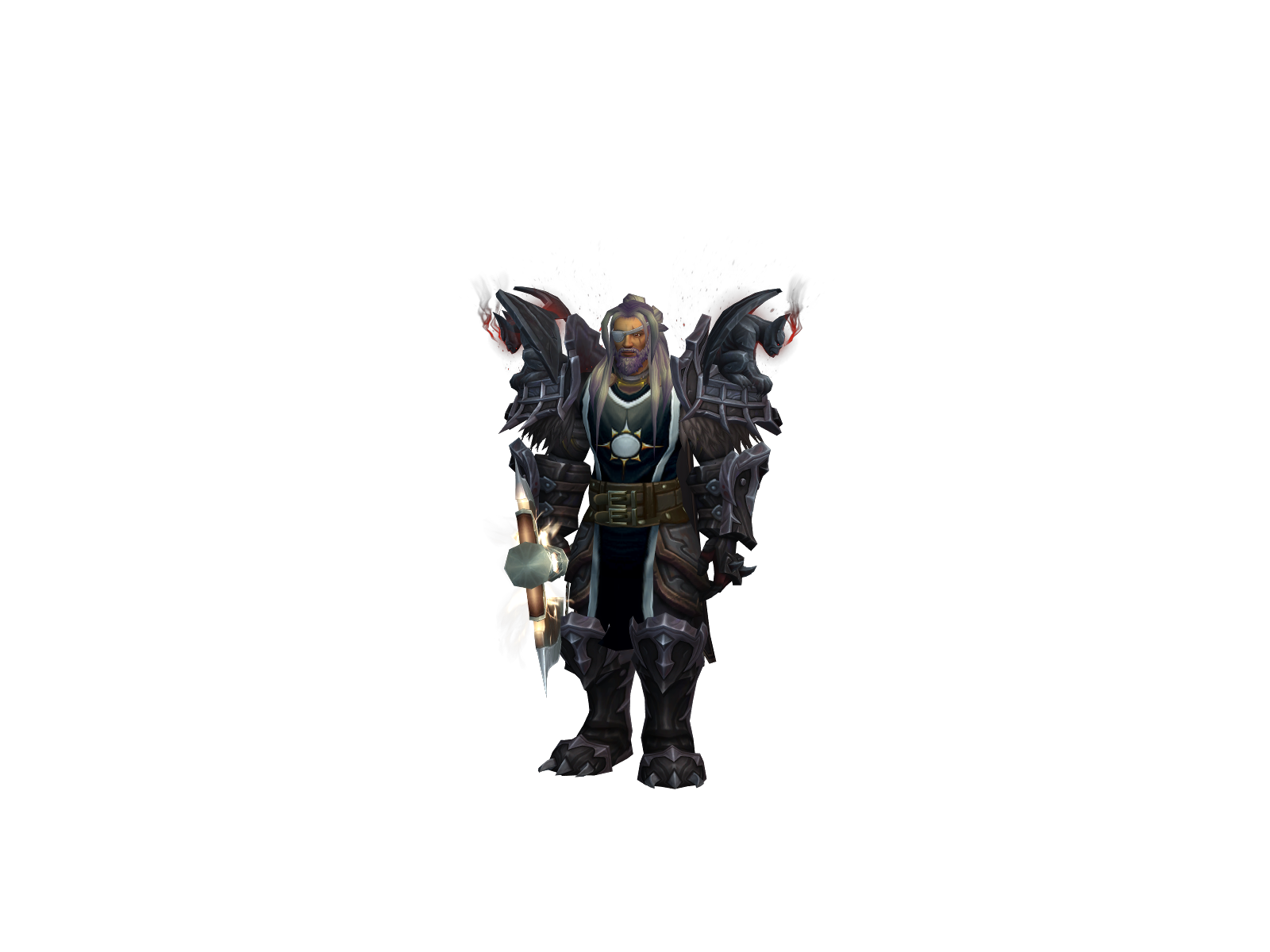 Diontê 3D character render