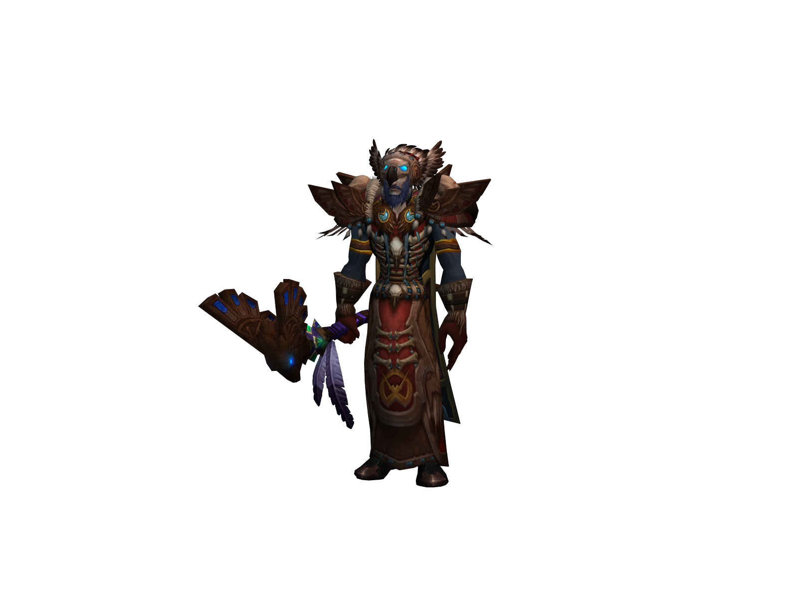 Feraggo 3D character render