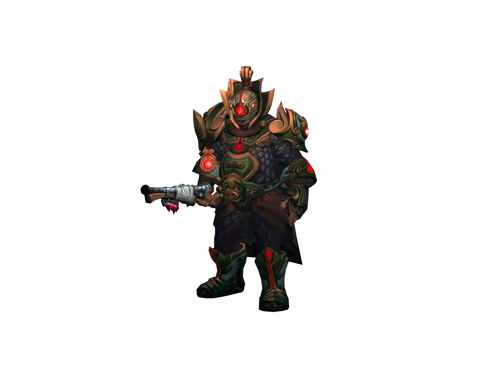 Sovhunter 3D character render