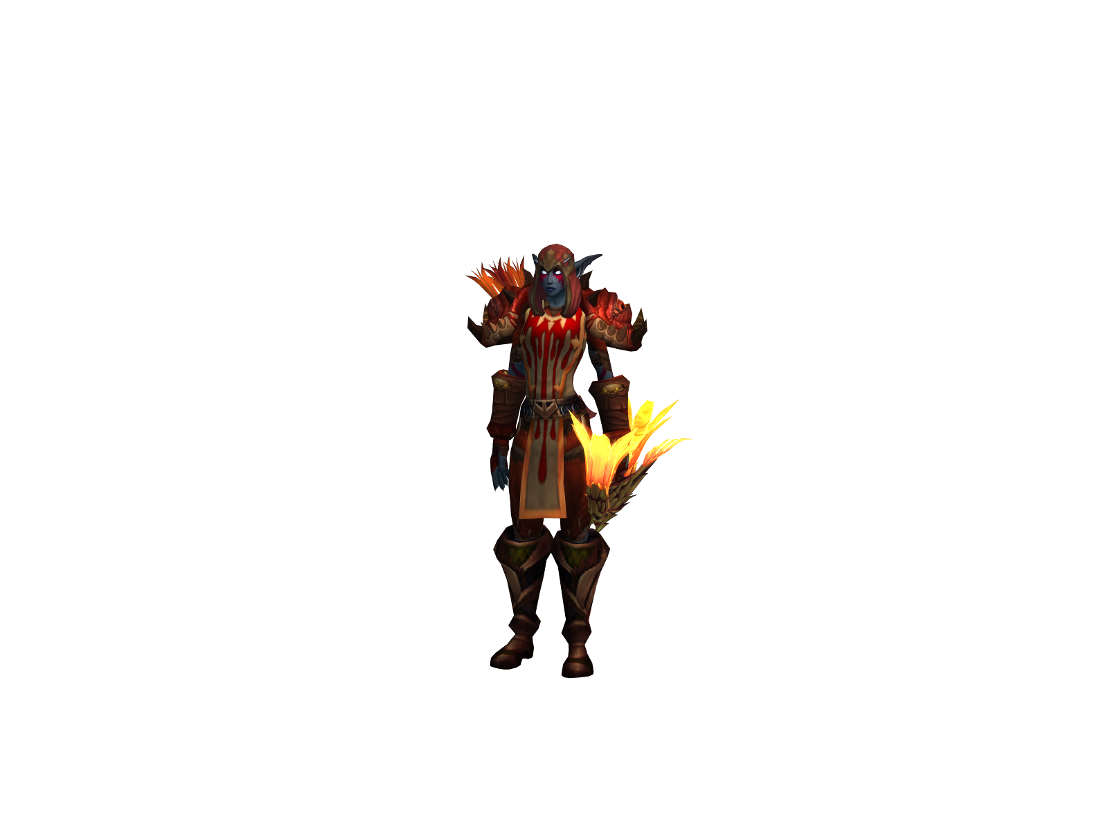 Oochywally 3D character render