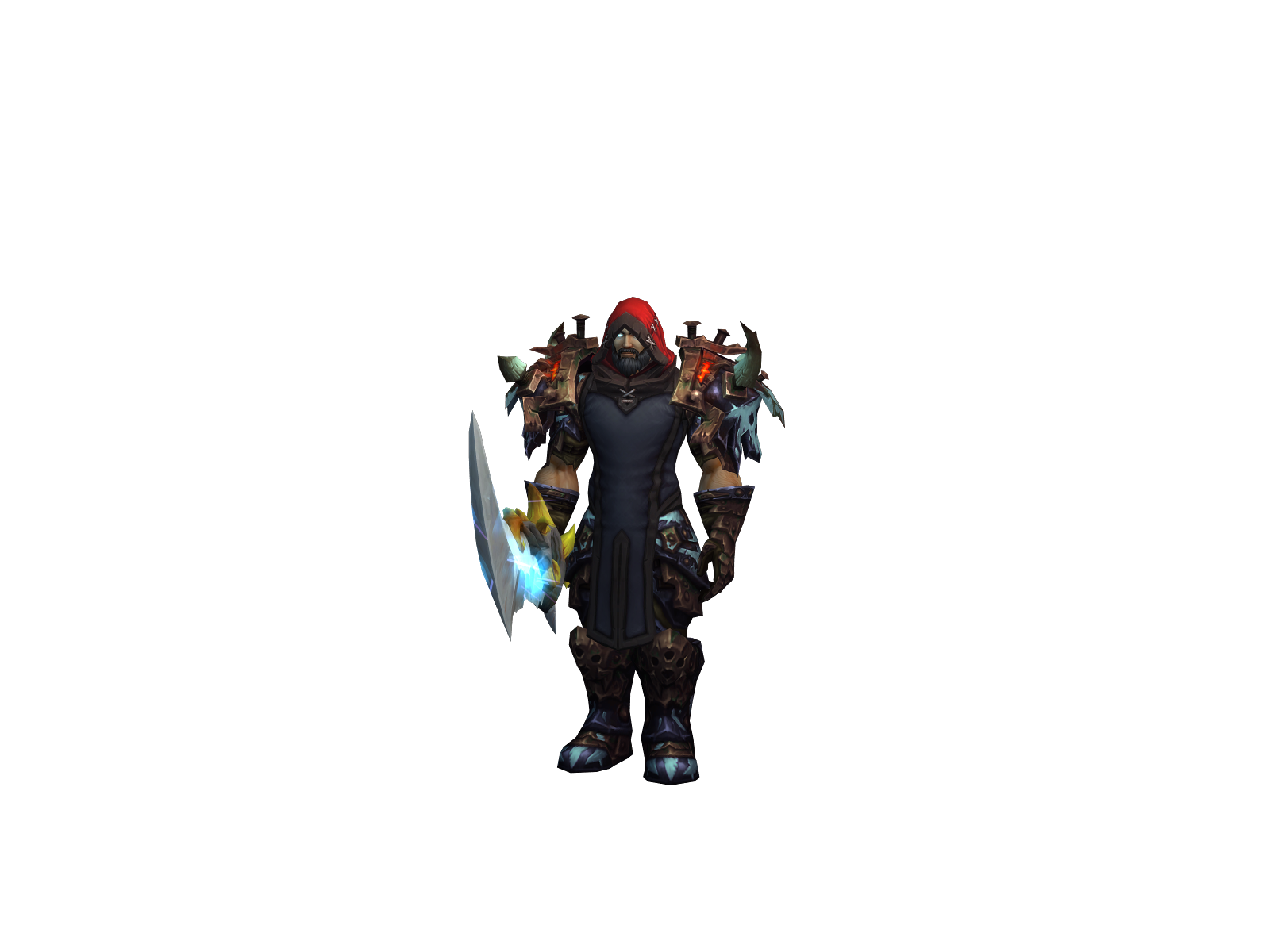 Thellie 3D character render