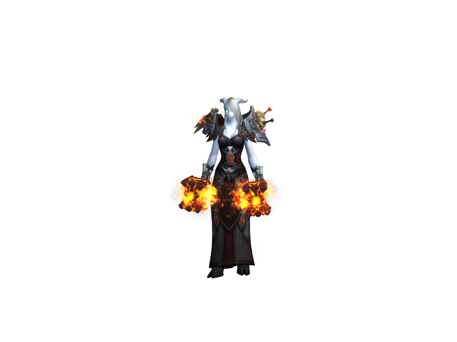 Shamanoodlès 3D character render