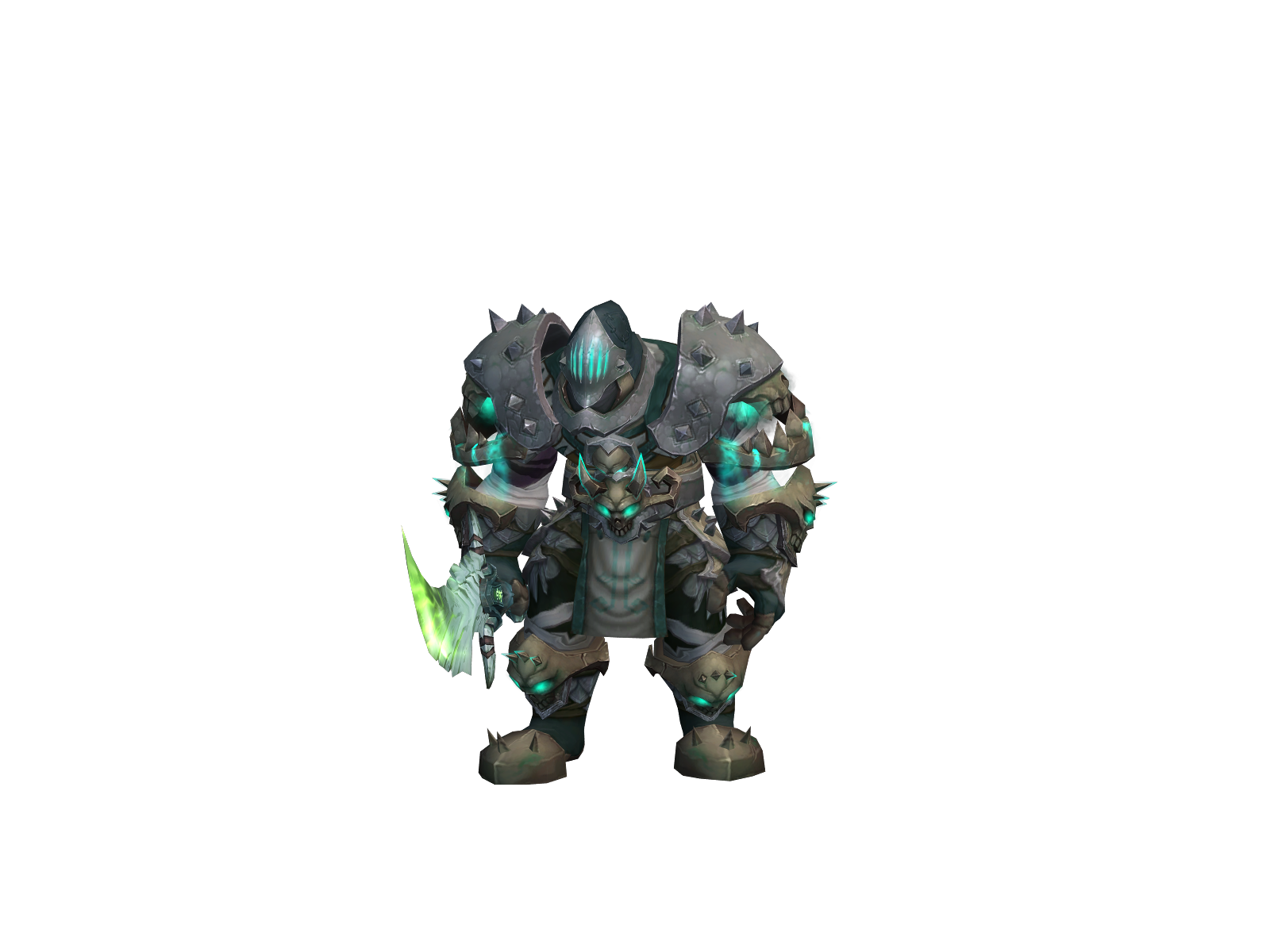 Lepra 3D character render