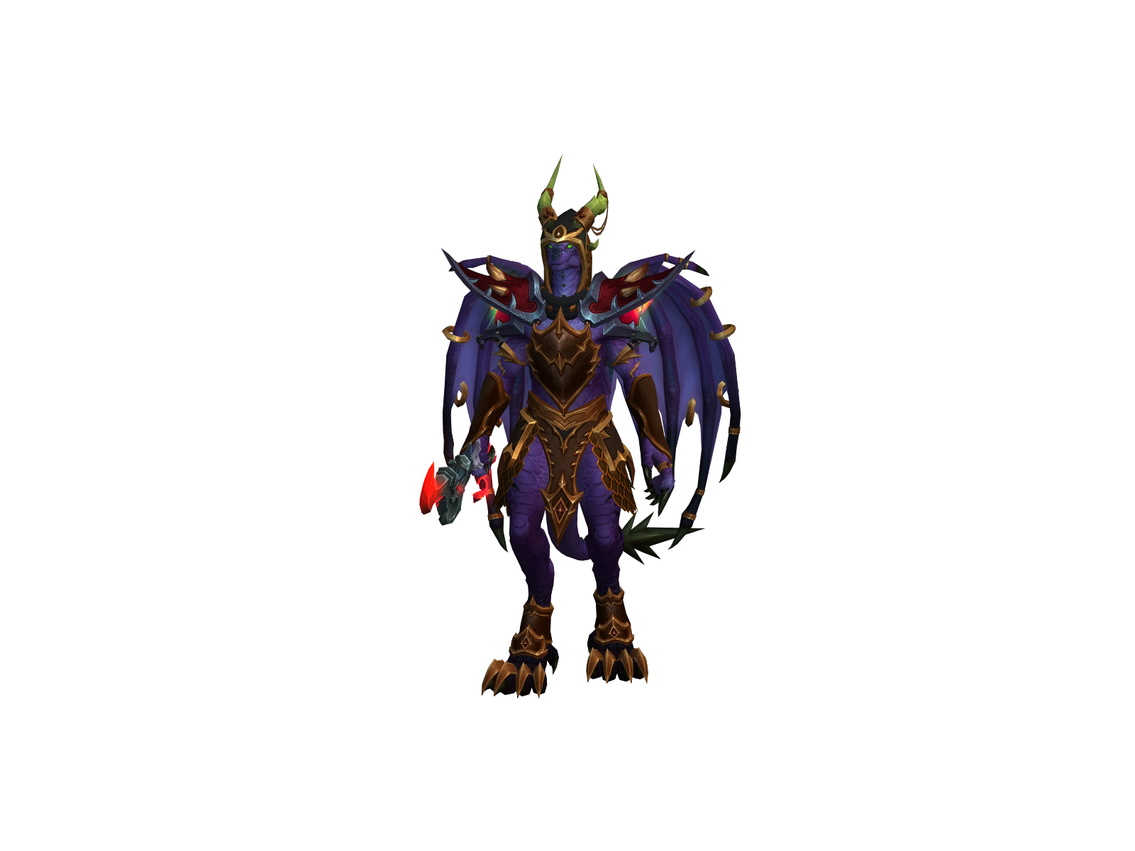 Grannybutter 3D character render
