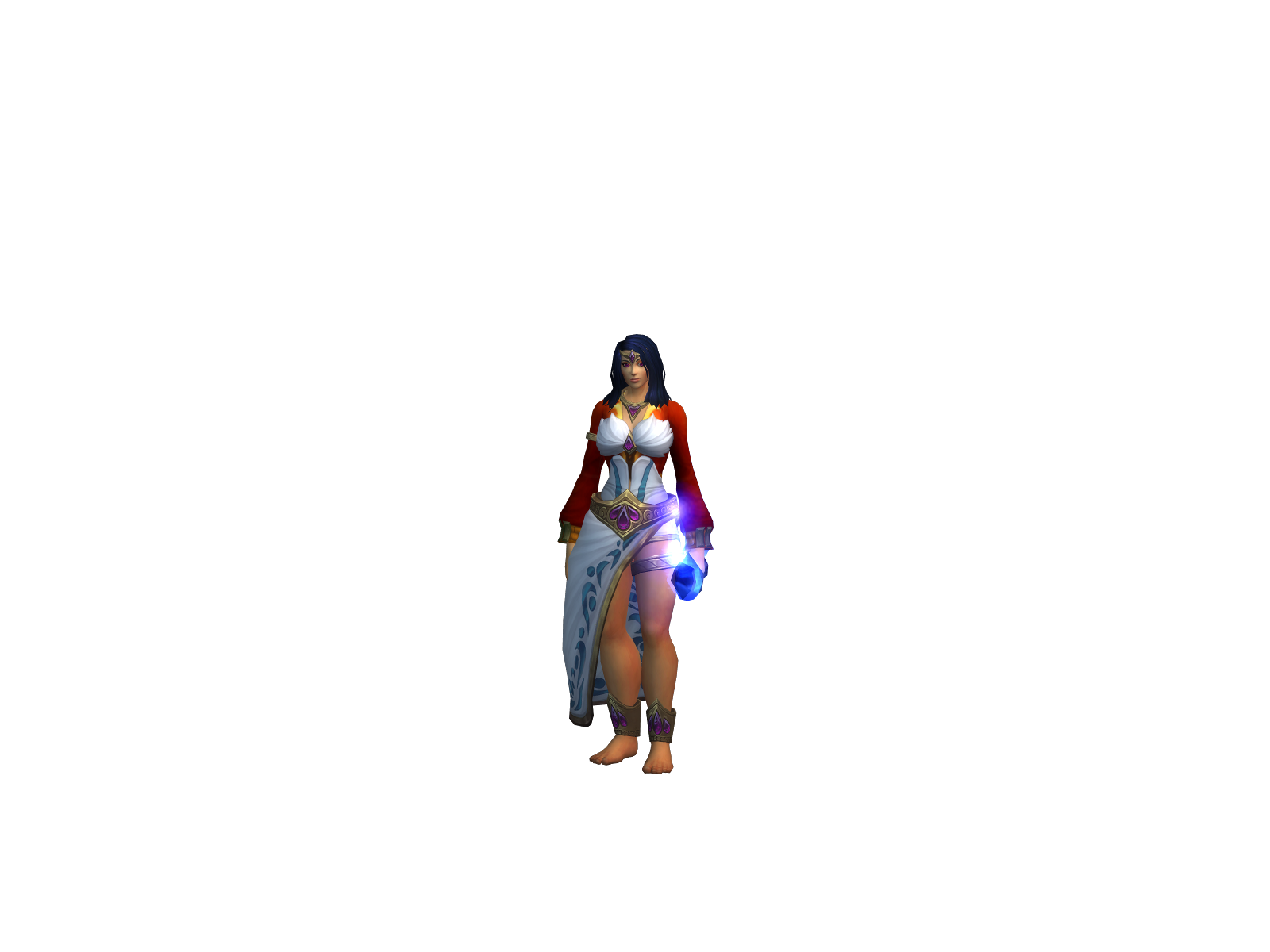 Kindah 3D character render