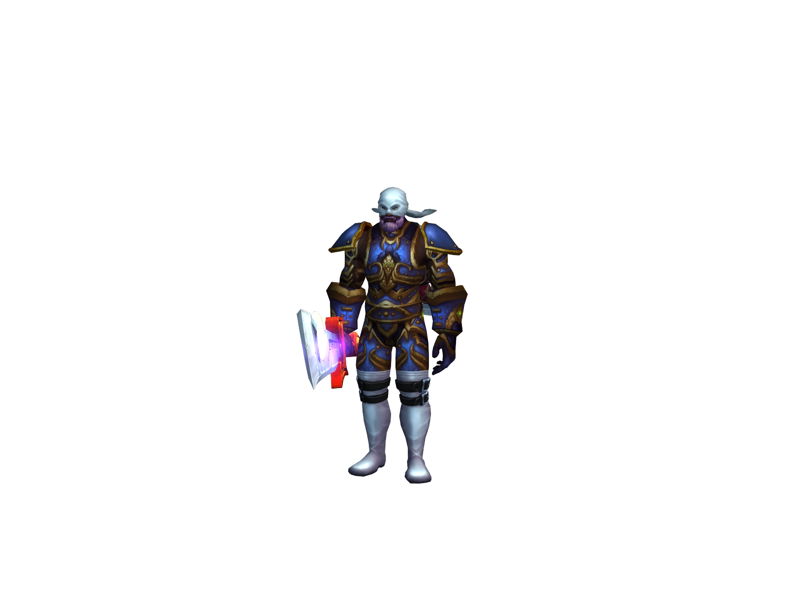 Bigbankbudha 3D character render