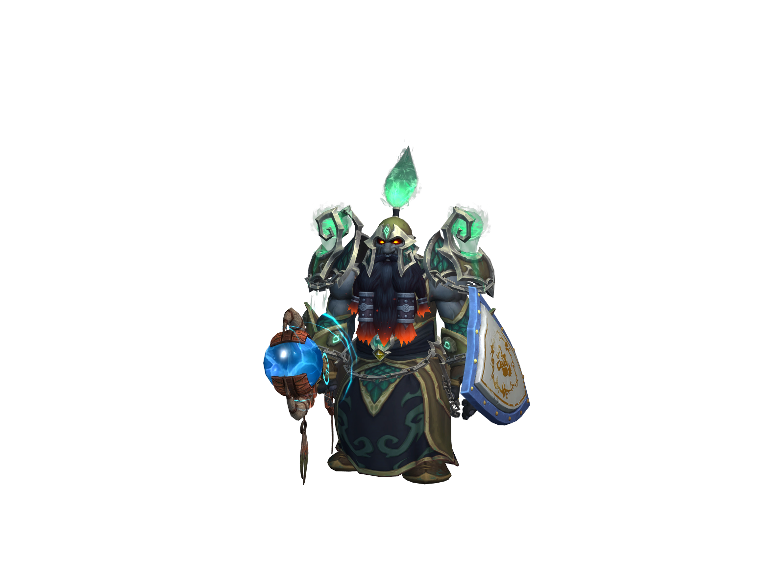 Choquecruel 3D character render