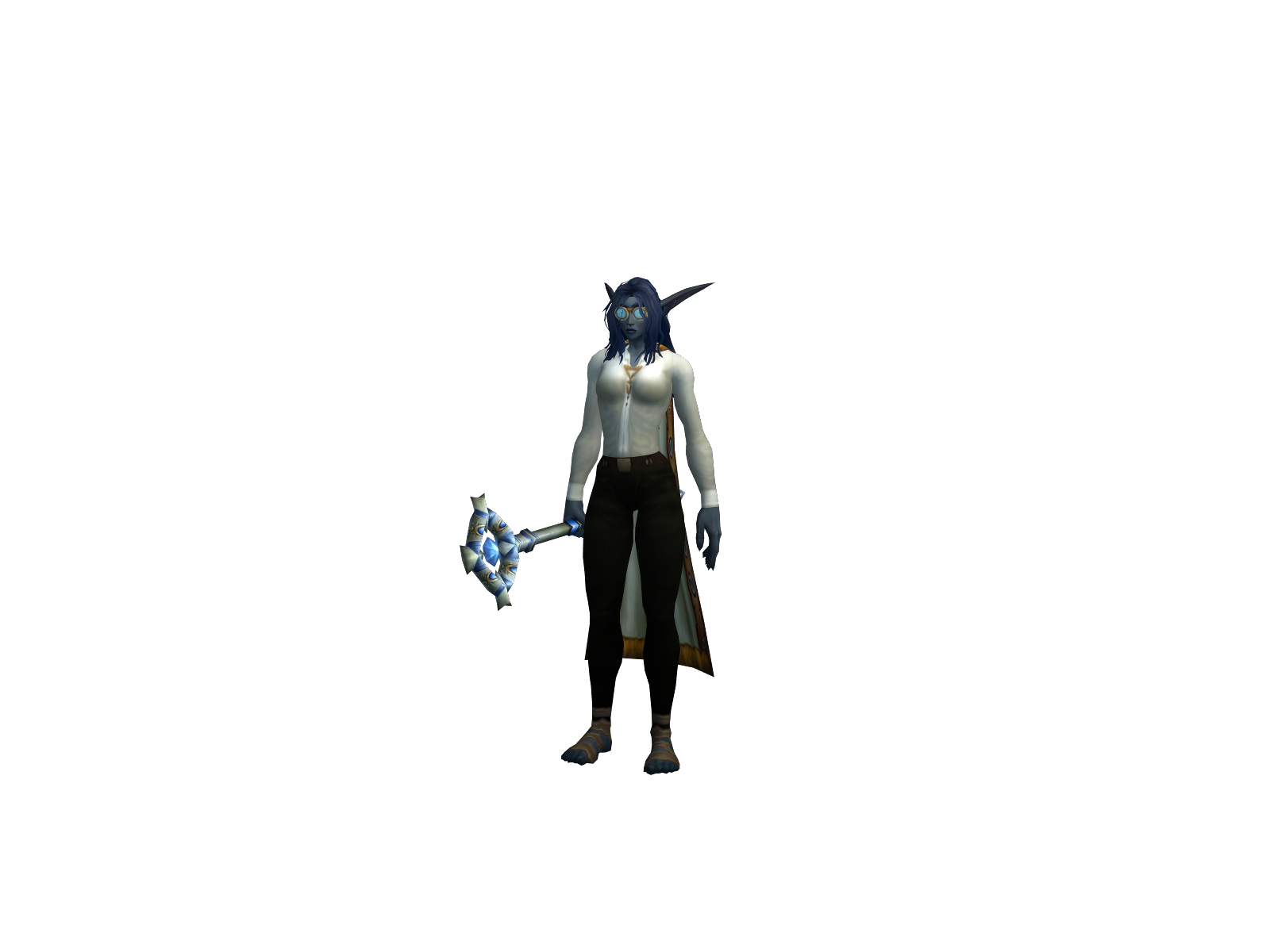 Tyredel 3D character render