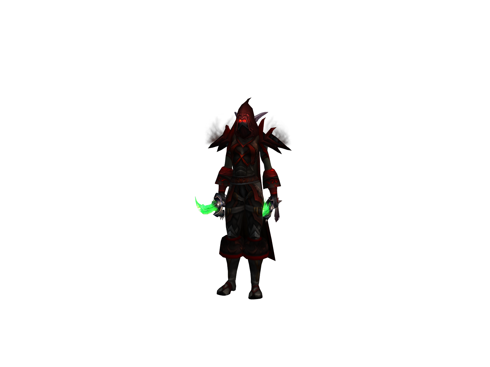 Sarrogue 3D character render