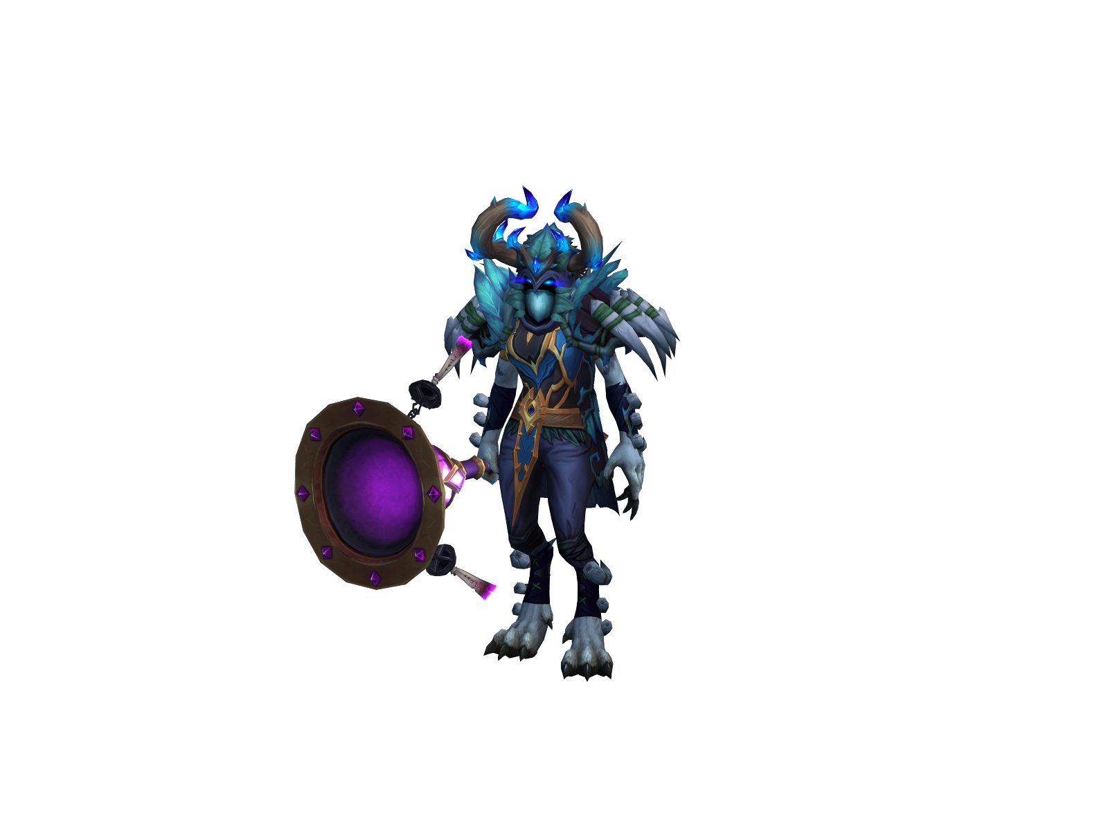 Raijux 3D character render