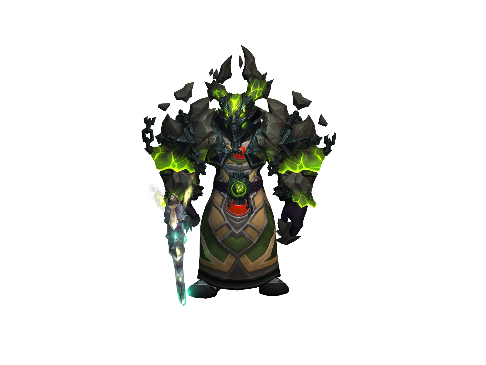 Quetzalkoatl 3D character render