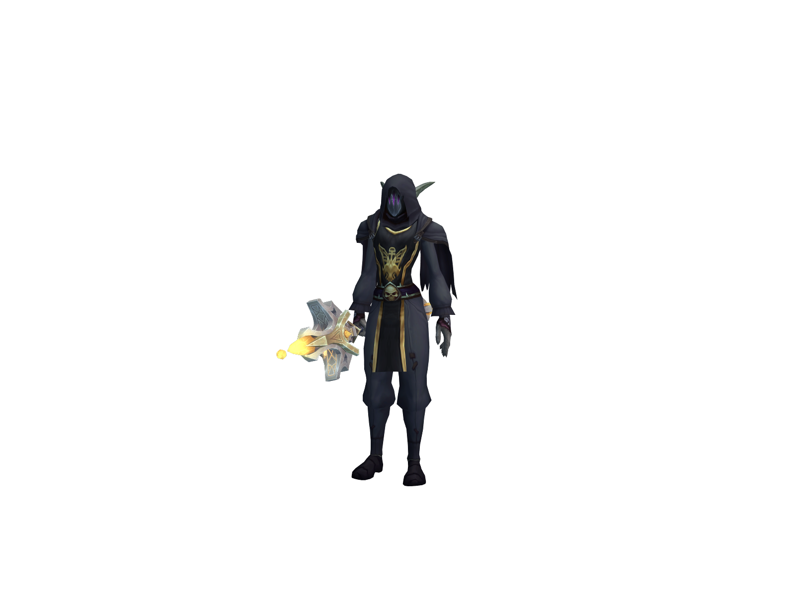 Paranoic 3D character render