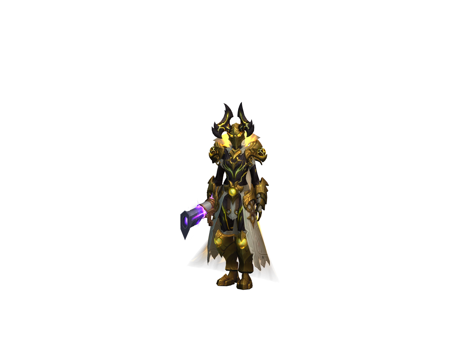Arrowinknees 3D character render